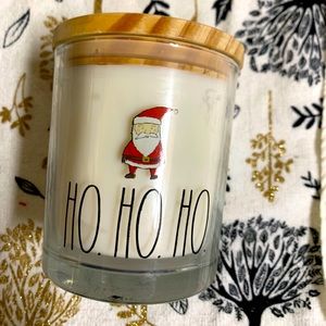 Christmas Rae Dunn Christmas candle HOHOHO